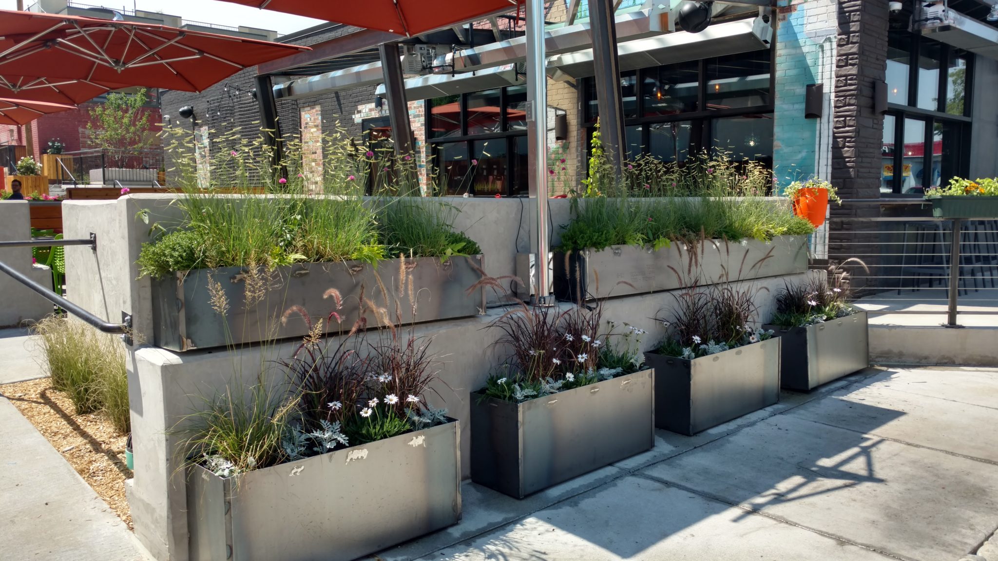 Ornamental Raised Planters