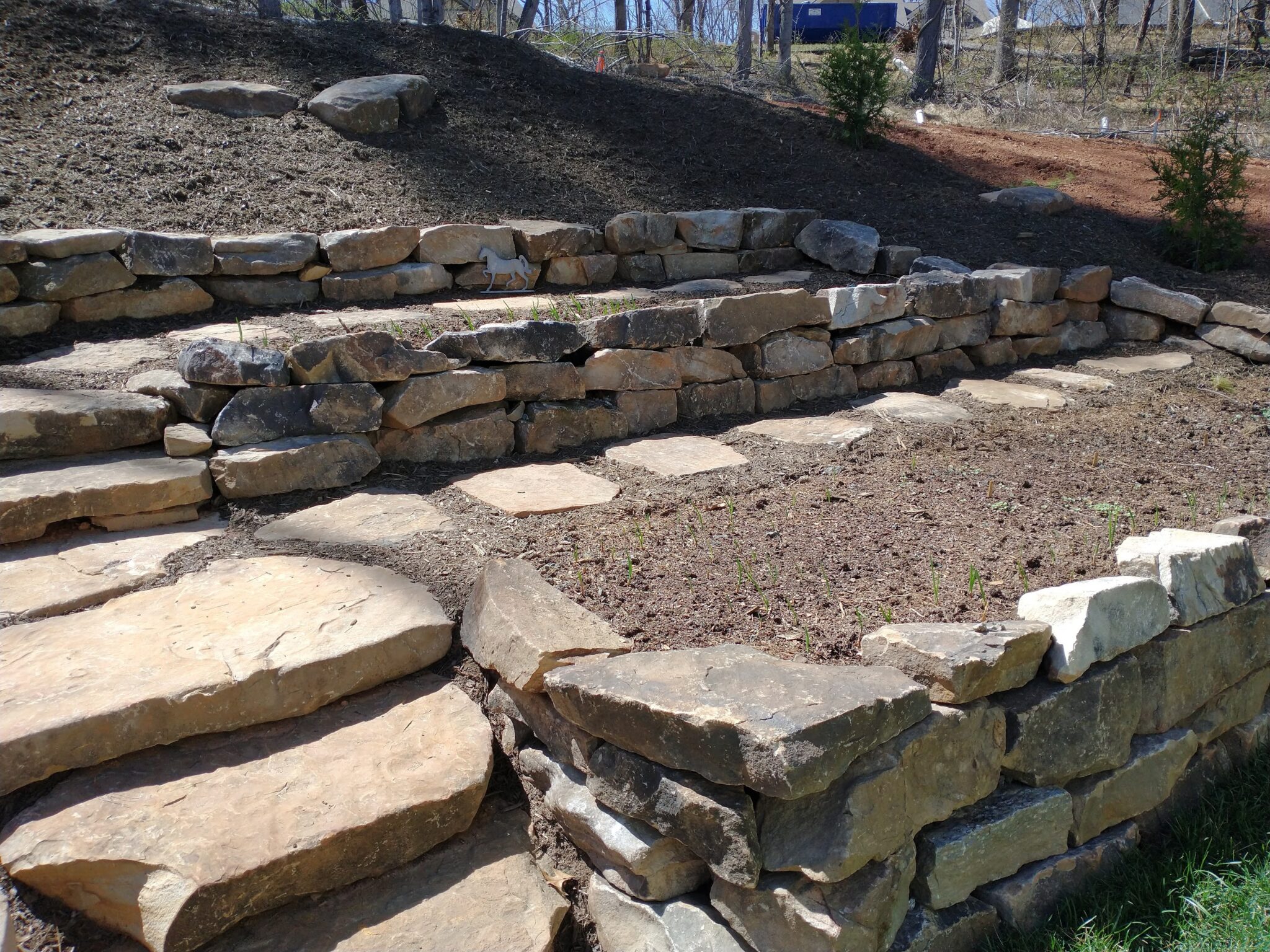 Stone Vegetable Beds
